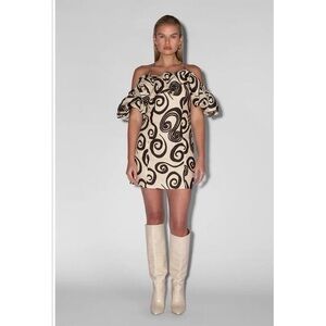 Anthropologie The Wolf Gang Mirador Linen Mini Dress